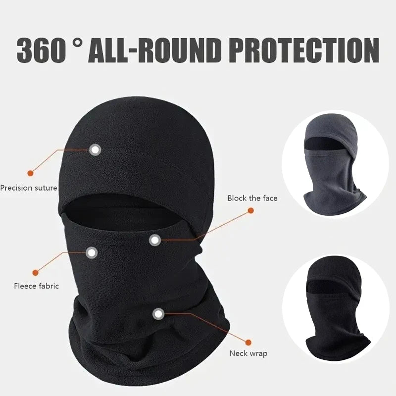 3PCS Winter Cycling Set – Hat, Scarf & Gloves