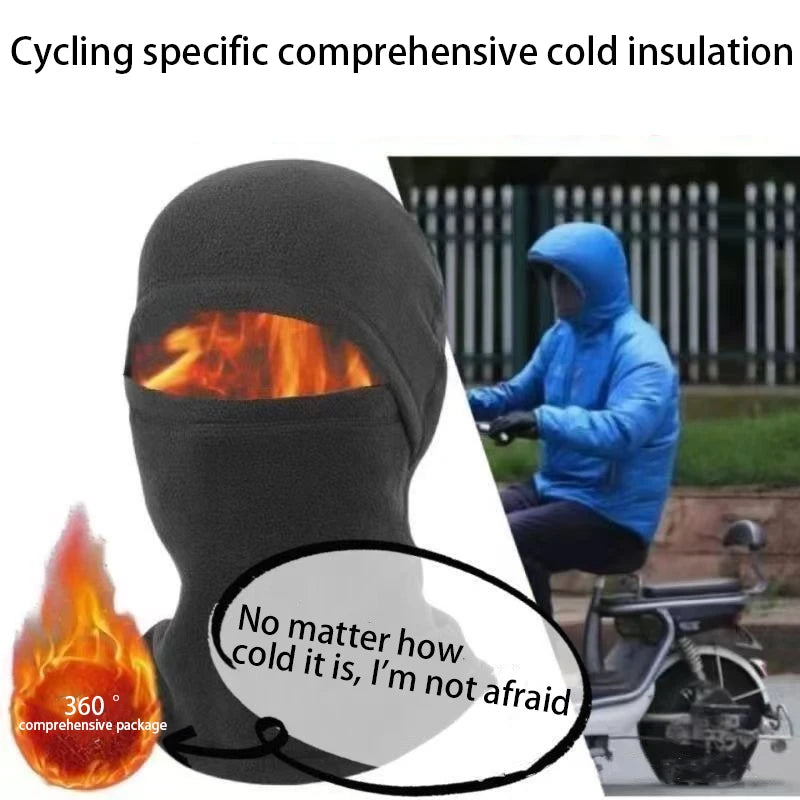 3PCS Winter Cycling Set – Hat, Scarf & Gloves