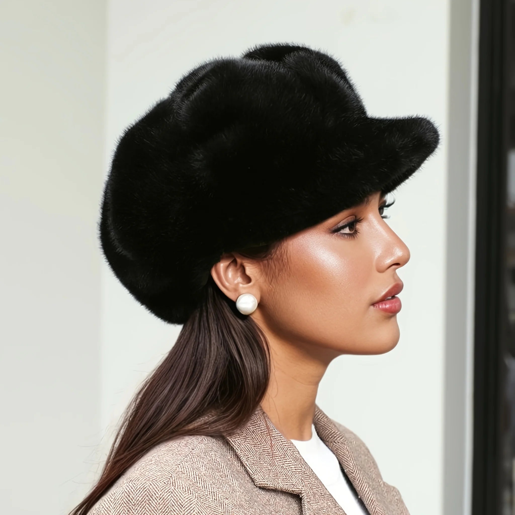 Soft plush winter berets for everyday style