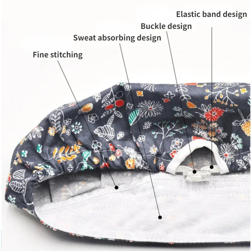 Unisex working hat — kitchen, chef, and workshop hair cover